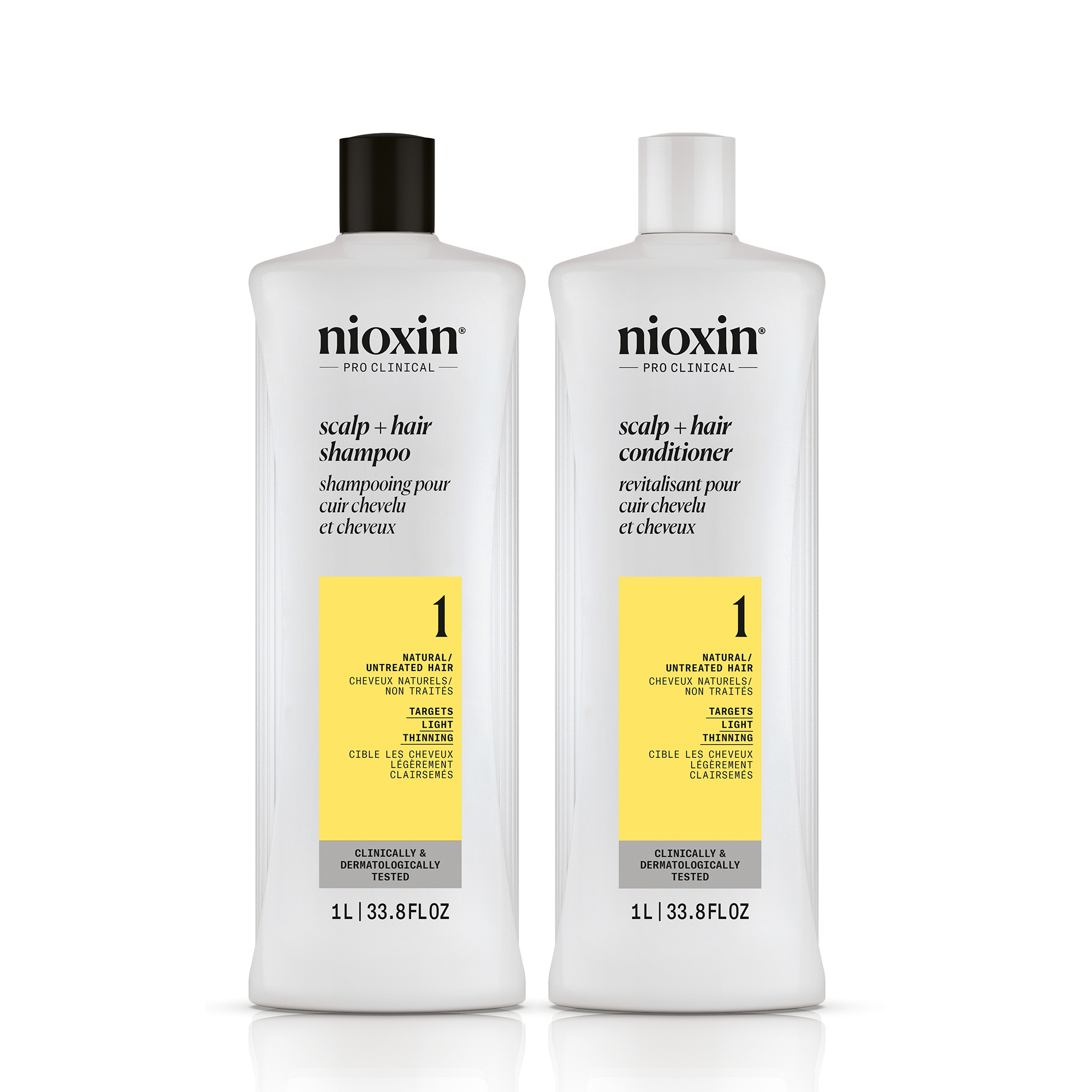 Nioxin System 1 Shampoo on sale and Contitioner liter set