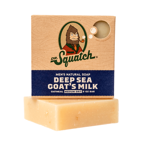 Dr. Squatch Deep Sea Goat's Milk 5oz Men's Natural Soap