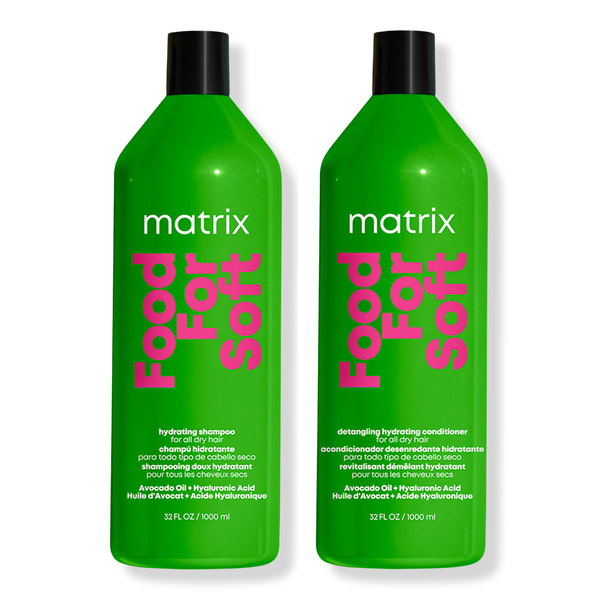 Matrix Food for Soft Hydrating Shampoo & Detangling Conditioner Duo - 33oz