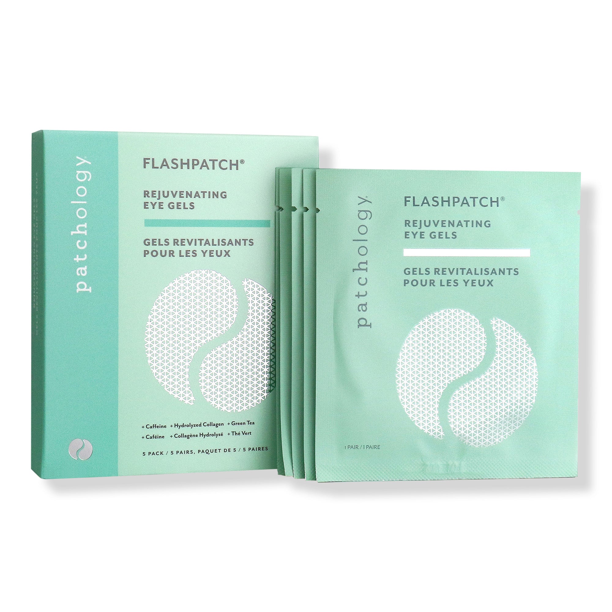 Patchology 5-Pack Flashpatch Rejuvenating Eye Gels / 5PK