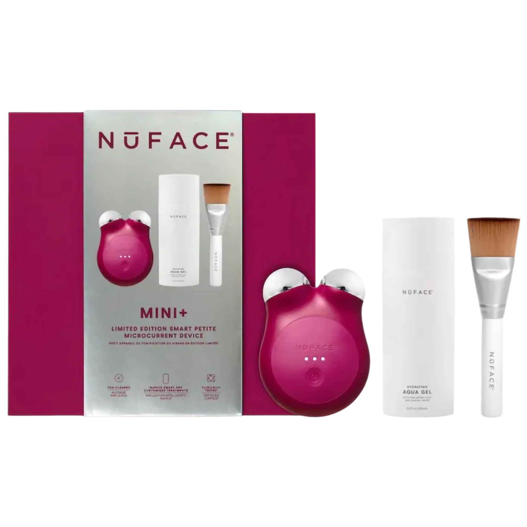 Nuface Mini + Set velvet Rose - Planet Beauty