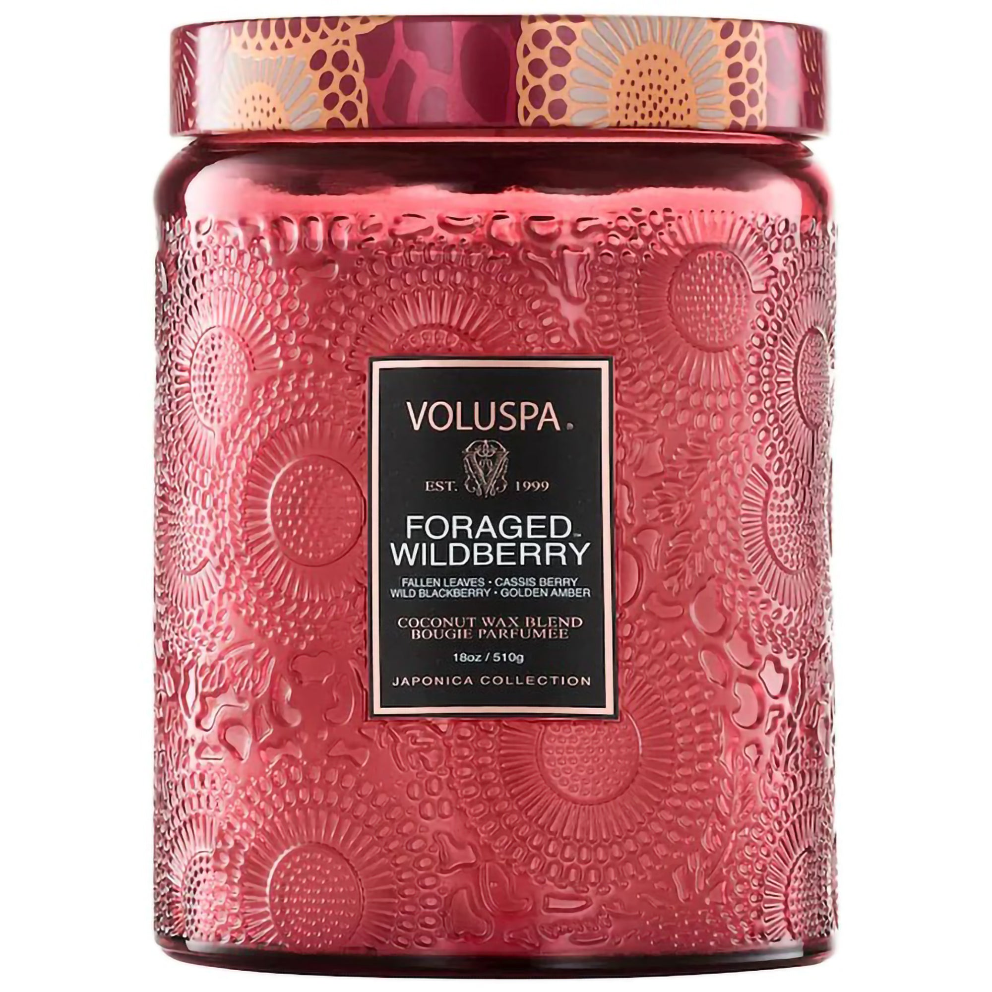 Voluspa Japonica Large Jar Candle 18oz / Foraged Wildberry